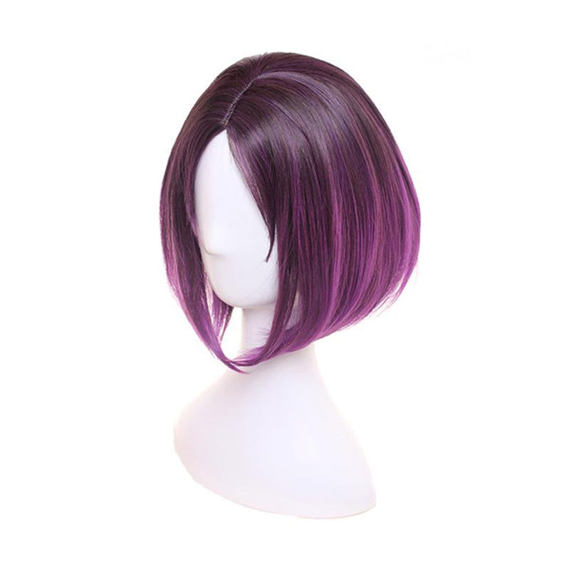 Miss Kobayashi's Dragon Maid Elma Short Purple Cosplay Wigs
