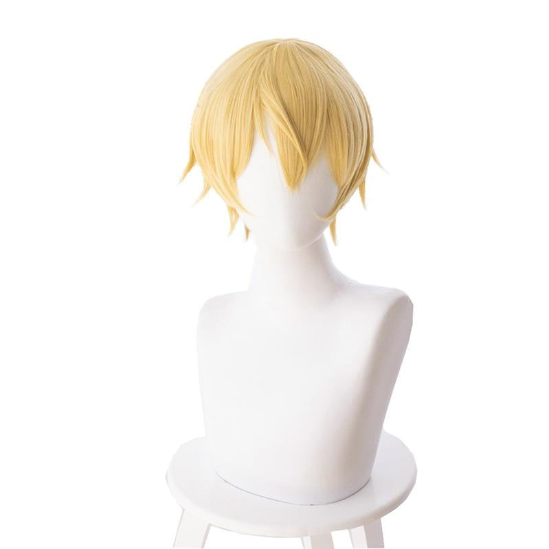 Anime Sword Art Online Alicization Under World Eugeo Short Blond Cosplay Wigs