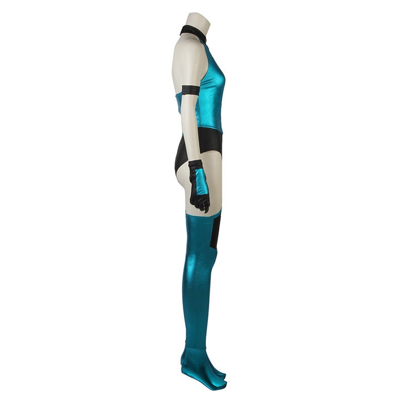 Game Mortal Kombat Kitana Outfits Cosplay Costume