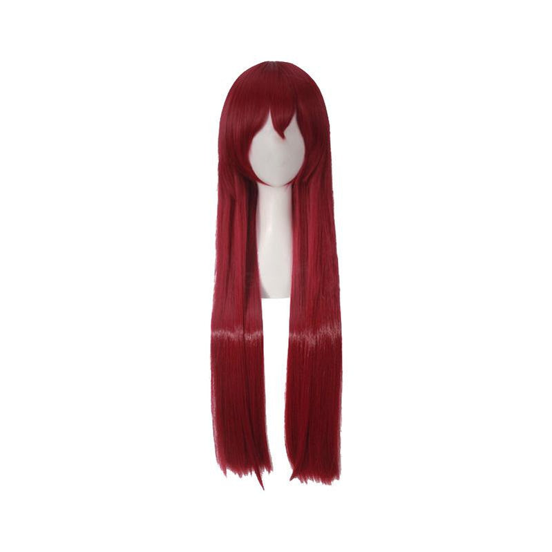 Anime Steins;Gate Makise Kurisu Long Wine Red Cosplay Wigs