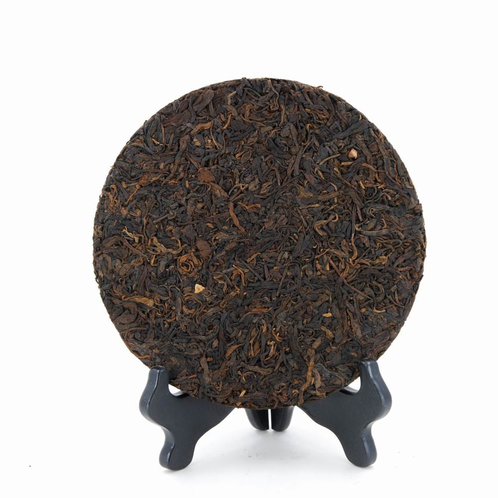 1990's Zhong Cha Yellow Mark Iron Mold Pu-erh Tea Cake (Raw/Sheng)