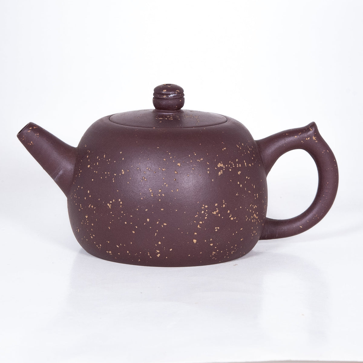 Yixing Zini Bright Stars In The Sky Jin Lan Shape Chinese Teapot 35 (Pointed Ear)
