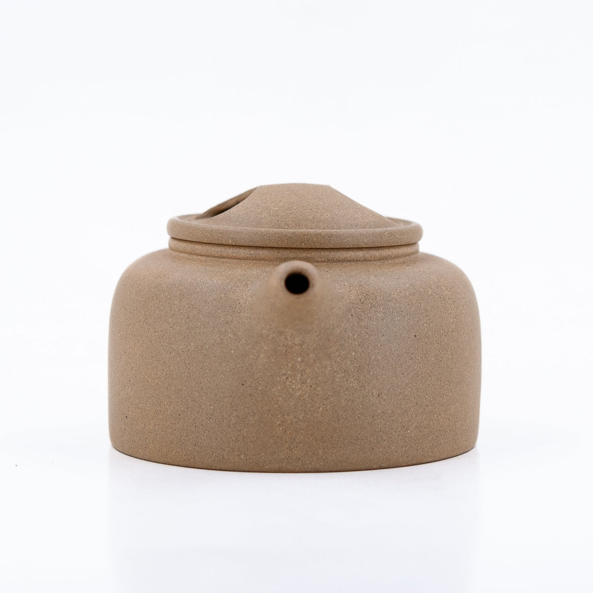 1980's Duan Ox Lid Jing Lan Shape Chinese Teapot