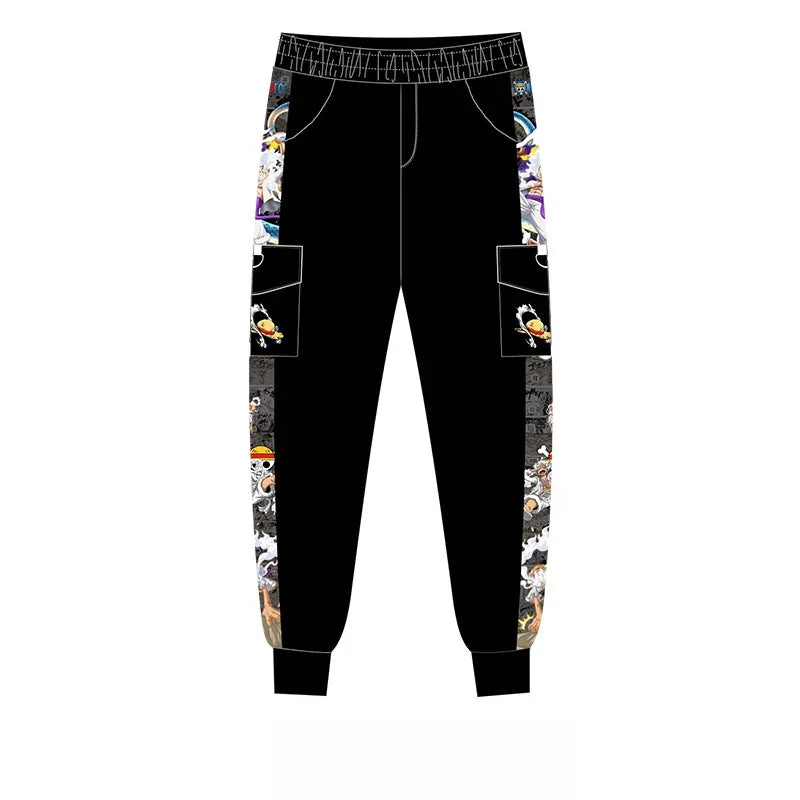One Piece Zoro & Luffy Joggers — Cosplay Sweatpants