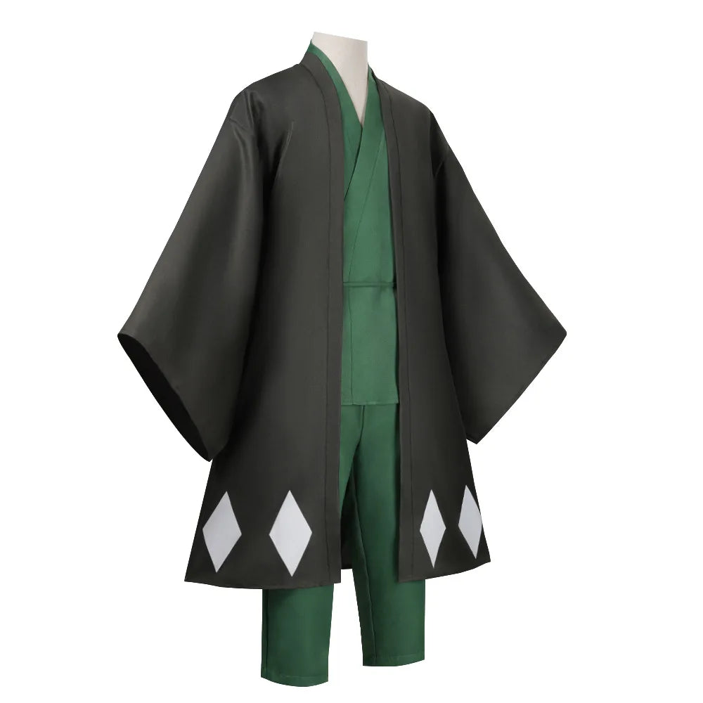 Bleach Urahara Kisuke Cosplay Costume — Kimono & Hat Set