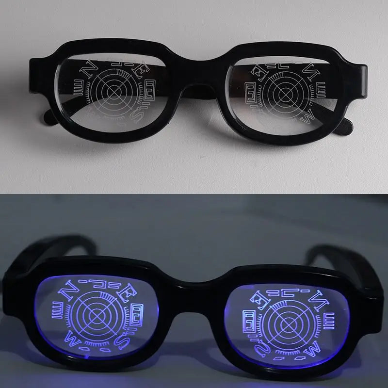 Detective Conan LED Light-Up Glasses — Cosplay Prop