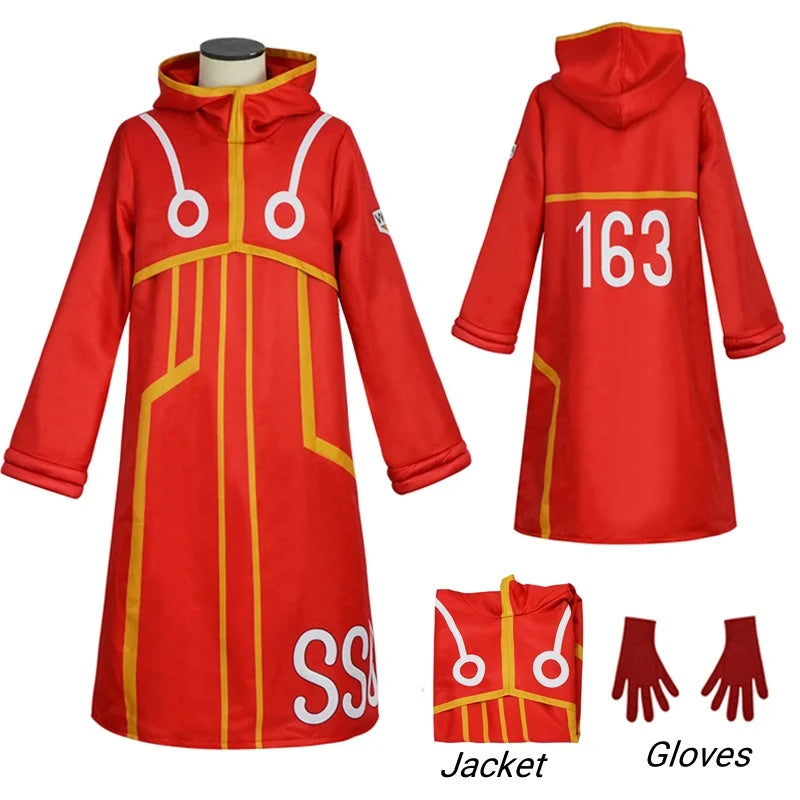 One Piece Luffy (Egghead) Cosplay Costume — Robe & Hat