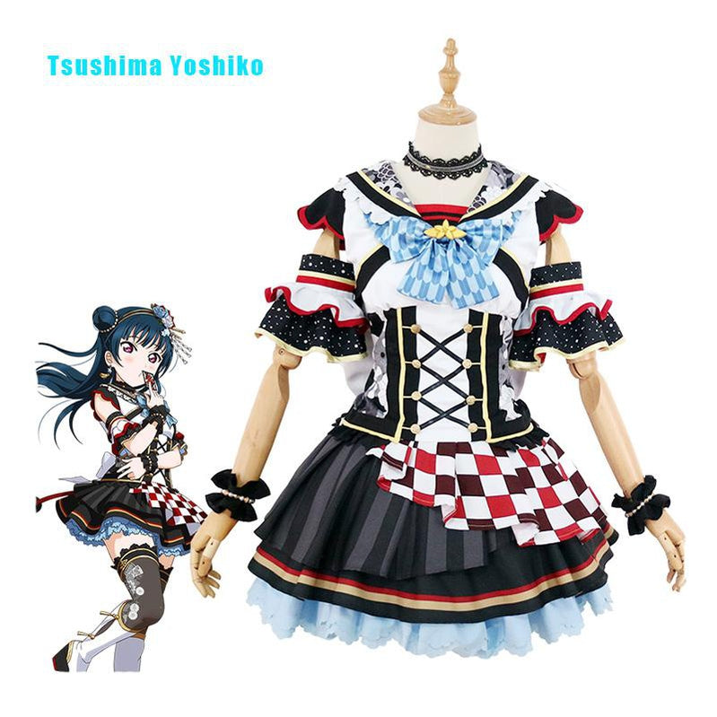 LoveLive!Sunshine!! Takami Chika and Aqours All Members First Month Uniform Cosplay Costume