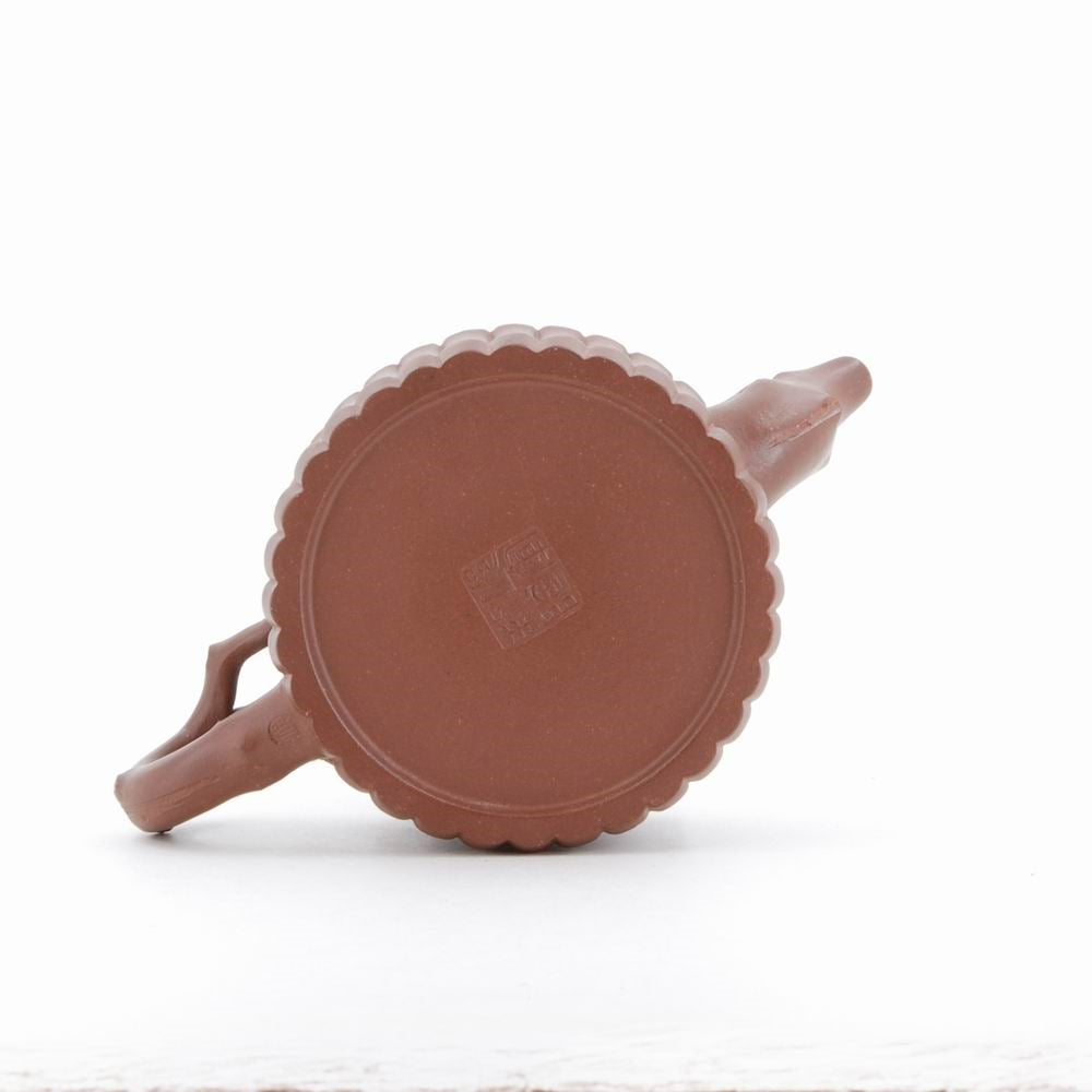 Yixing Cedar Tree With Binding Bamboo Chinese Teapot