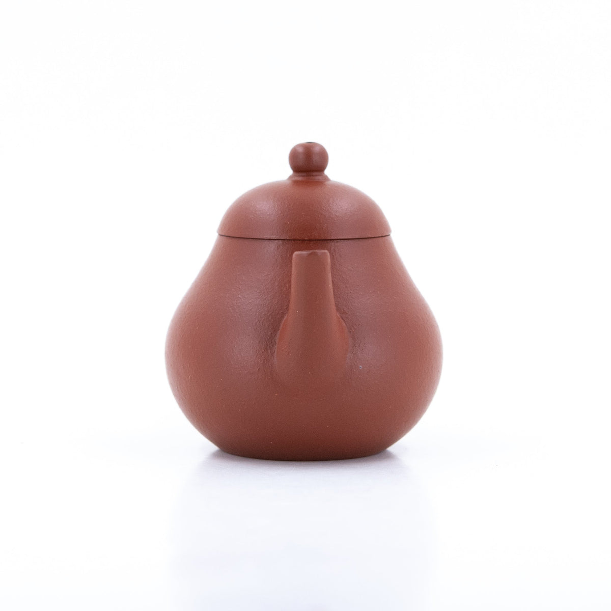 1980 Yixing Zhuni Straight Spout High Pear Shape Chinese Teapot #9