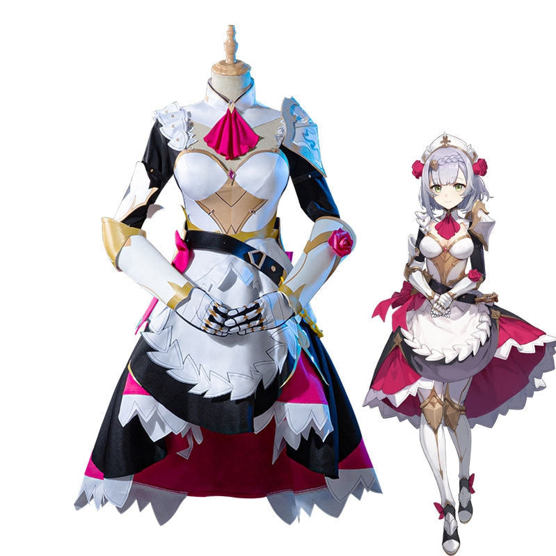 Game Genshin Impact Noelle Fullsuit Cosplay Costumes