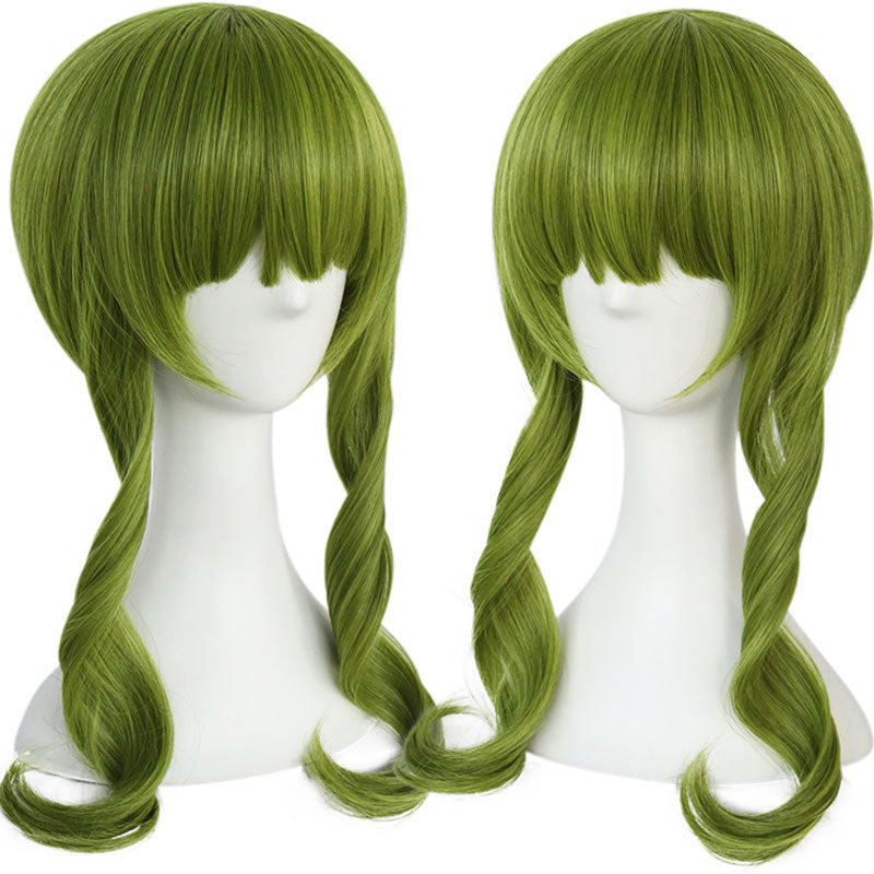 Anime Black Rock Shooter Dead Master Green Cosplay Wigs
