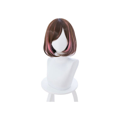Virtual YouTuber Kizuna AI Short Brown Halloween Cosplay Wig