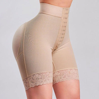 Plus Size Shapewear Faja Body Shaper Tummy Control Shapewear Fajas Colombianas Moldeadoras Butt Lifting Shorts