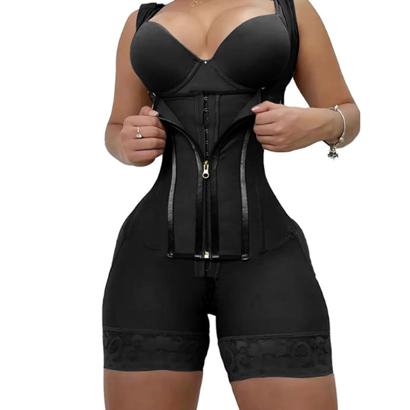 Shapewear Bodysuit for Women Tummy Control Fajas Colombianas Waist Trainer Butt Lifter Thigh Slimmer Full Body Shaper