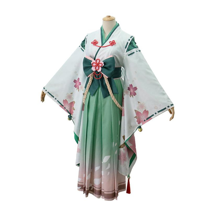 Anime Princess Connect! Re:Dive Kokoro Natsume Kimono Cosplay Costumes