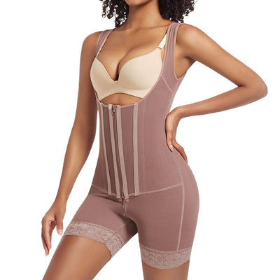 Shapewear Bodysuit for Women Tummy Control Fajas Colombianas Waist Trainer Butt Lifter Thigh Slimmer Full Body Shaper