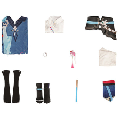 Game Honkai: Star Rail Yanqing Cosplay Costumes