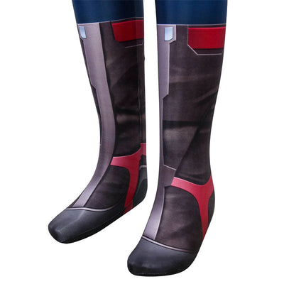 Avengers: Age of Ultron Captain America Kids Jumpsuit Cosplay Costumes