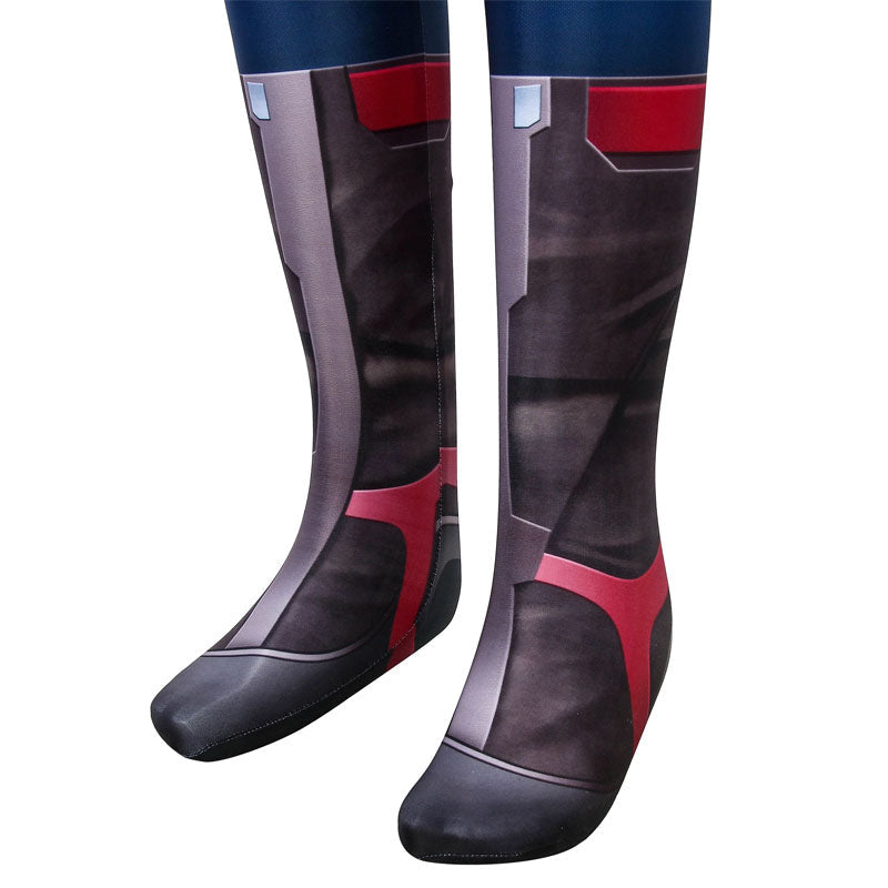 Avengers: Age of Ultron Captain America Kids Jumpsuit Cosplay Costumes