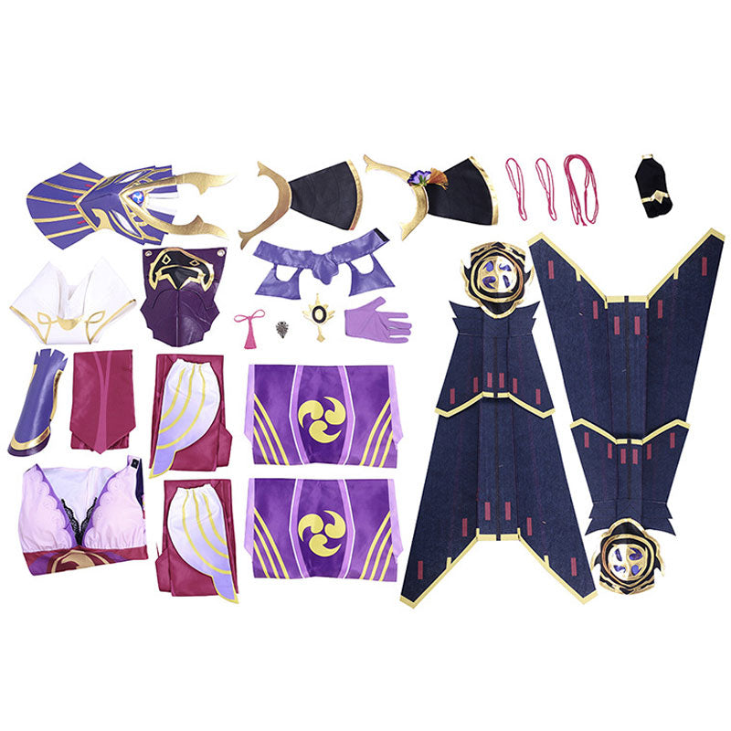 Genshin Impact Weekly Raiden Shogun Boss Cosplay Costume