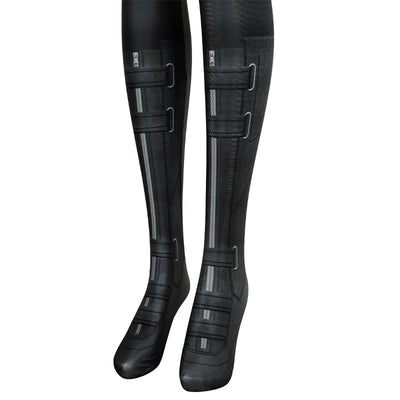 Black Widow Natasha Romanoff Black Suit Jumpsuit Cosplay Costumes