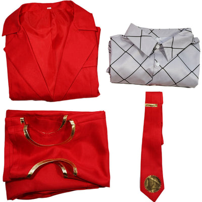 Anime High Card Chris Redgrave Cosplay Costumes
