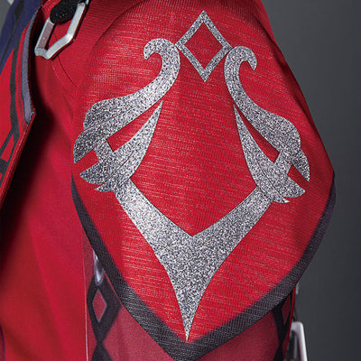 Game Genshin Impact Diluc Red Dead of Night Cosplay Costumes