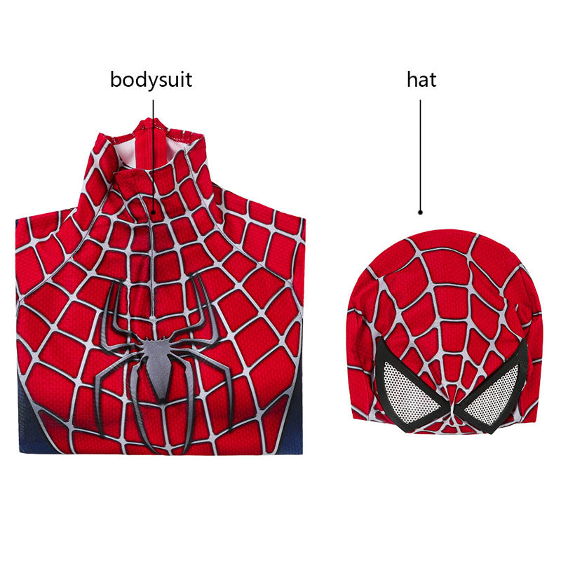 Spider-Man 2 Peter Parker Kids Jumpsuits Cosplay Costume
