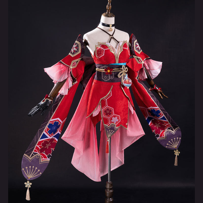 Honkai: Star Rail Sparkle Cosplay Costumes With Mask