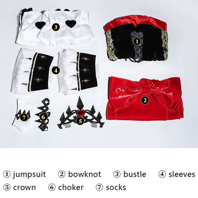 Game Path to Nowhere Queen Of Heart Hella Cosplay Costumes