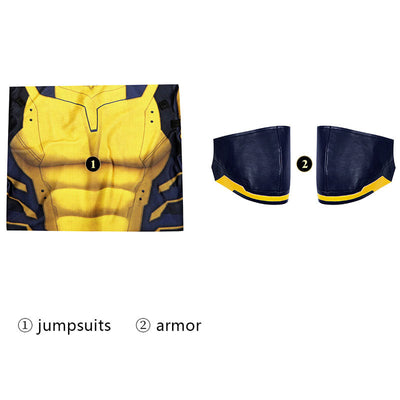 Deadpool 3 Wolverine Jumpsuit Cosplay Costumes