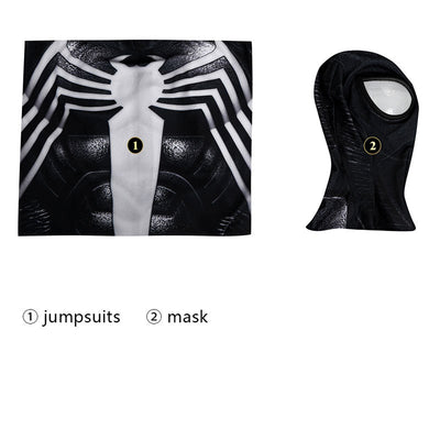 Spiderman 2 Venom Suit Cosplay Costumes