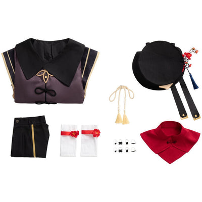Game Genshin Impact HuTao Fullset Cosplay Costumes