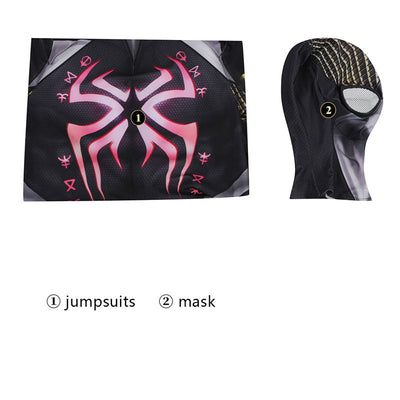 Marvel's Midnight Suns Spider Man Jumpsuit Child Cosplay Costumes
