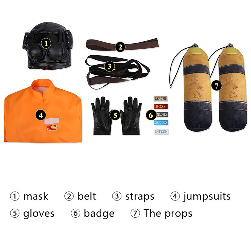 Lethal Company Employee Cosplay Costumes
