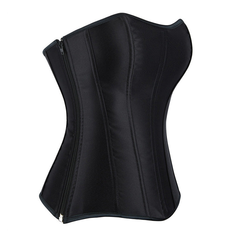 Satin Fabric Body Shaping Waist-Slimming Court-Styling Top Cosplay Costumes