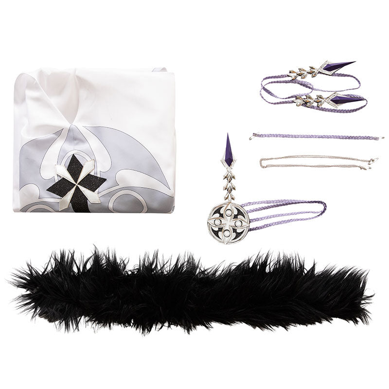 Genshin Impact 11 Eleven Fatui Harbingers Cloaks Cosplay Costumes