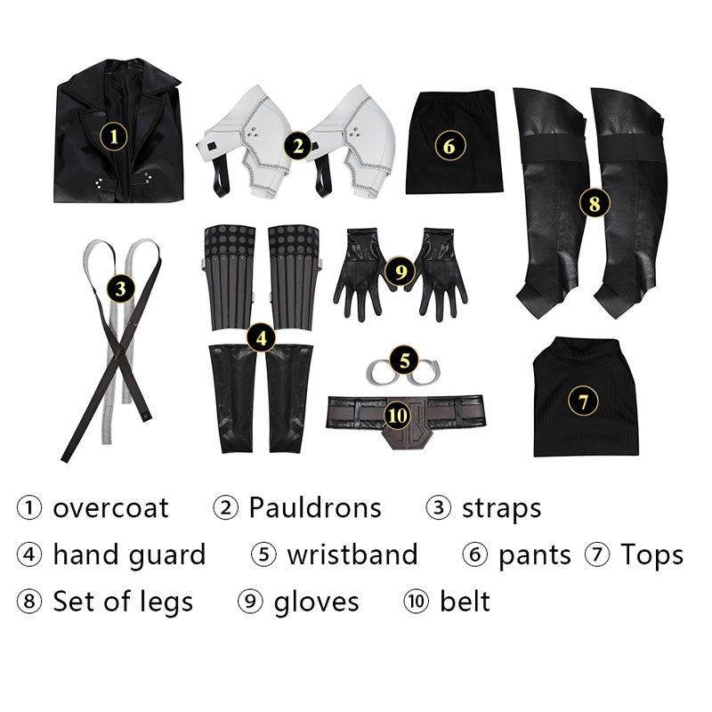 Game Final Fantasy VII Sephiroth Cosplay Costumes