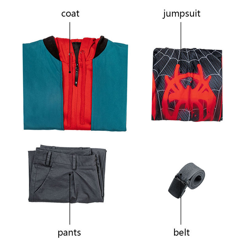 Spider-Man: Into the Spider-Verse Miles Morales Cosplay Costumes