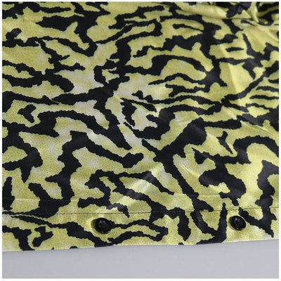 Tiger King Joe Exotic Shirt Yellow Blue Sequin Full Set Cosplay Costume