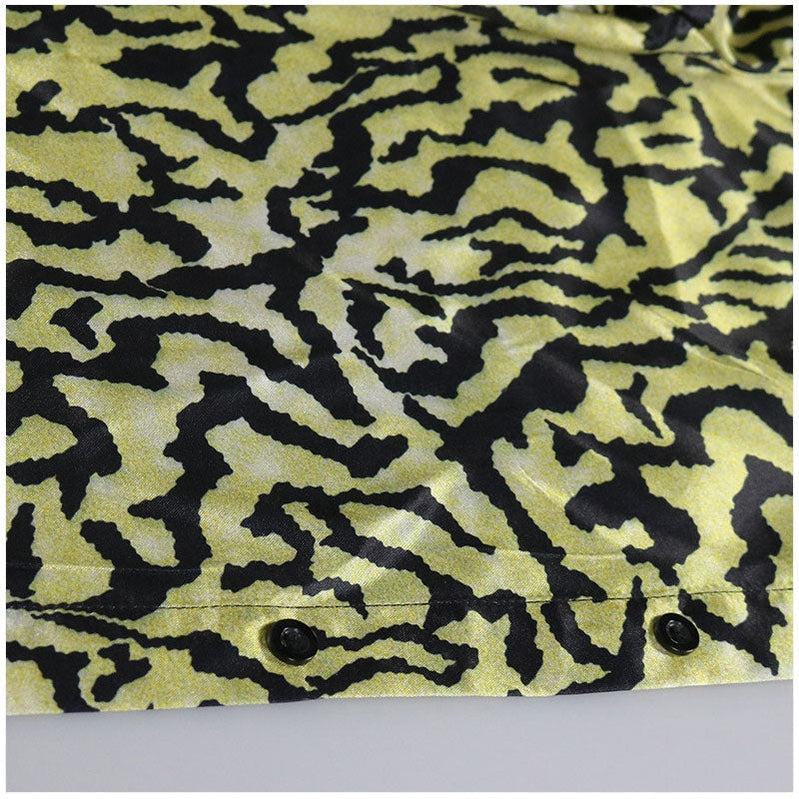 Tiger King Joe Exotic Shirt Yellow Blue Sequin Full Set Cosplay Costume
