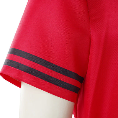 One Piece Live Action Season 2 D. Luffy Red Cosplay Costume