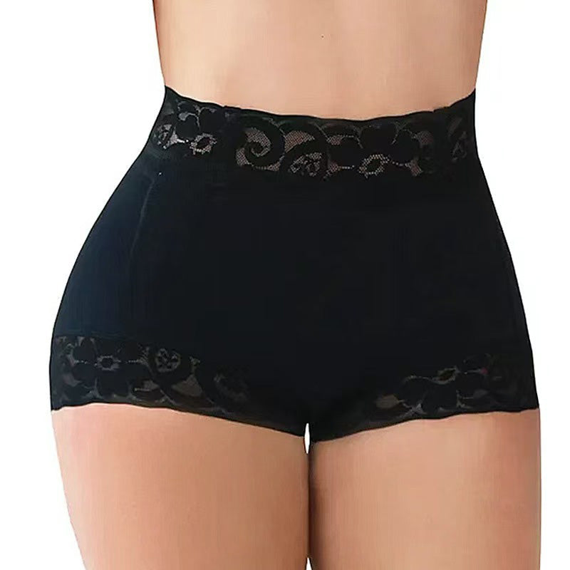 High Waisted Hip Lifting Tummy Control Non Slip Lace Safety Underwear Cosplay Costumes