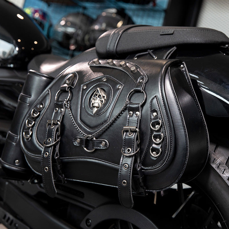 Punk Rock Phoenix Harley Motorcycle Handbag Cosplay Props