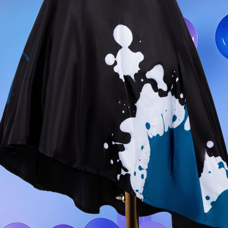 Girls Band Cry Awa Subaru Black Dress Cosplay Costumes