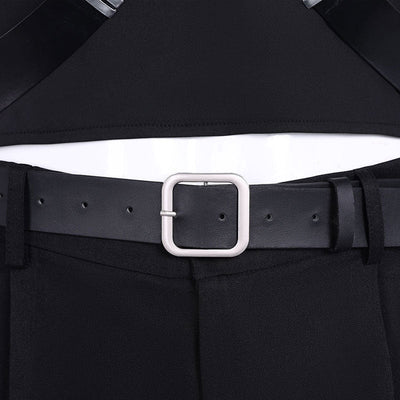 Tamon's B-Side Rintarō Kai Black Vest Uniform Cosplay Costume