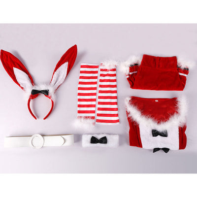 2022 New Christmas Bunny Girl Sexy Maid Costumes
