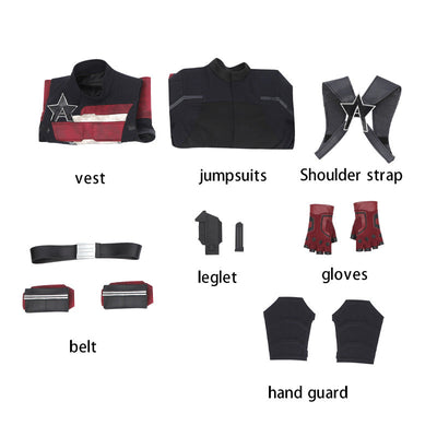 Marvel The New Avengers Thunderbolts U.S. Agent Cosplay Costumes