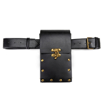 Retro Women's Bag Outdoor Sports Mini Waist Bag Cosplay Props
